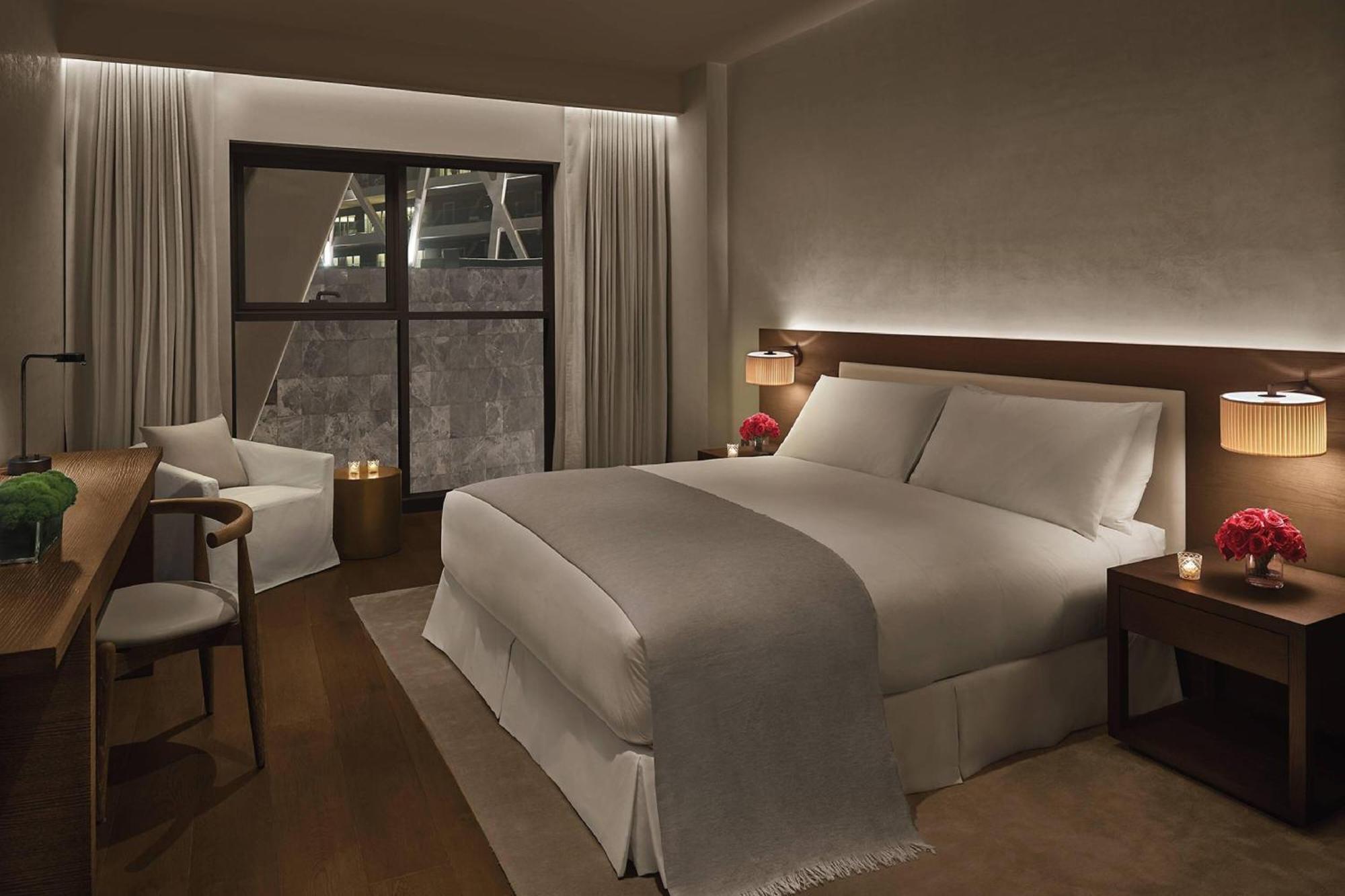 فندق طبعة أبو ظبي إيديشن المظهر الخارجي الصورة A rendering of a guest room