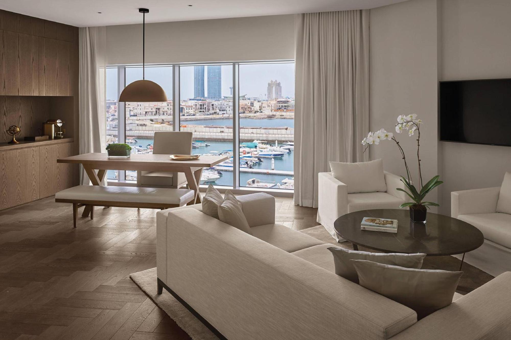 فندق طبعة أبو ظبي إيديشن المظهر الخارجي الصورة Interior of a typical apartment
