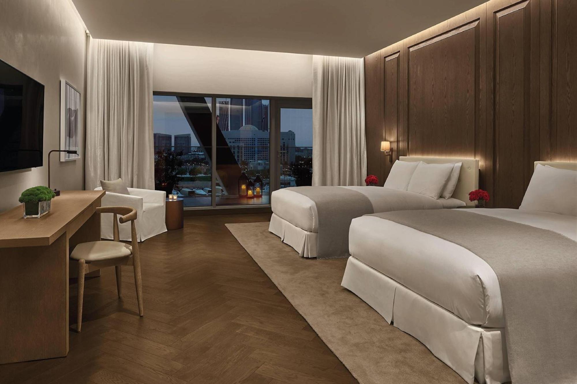 فندق طبعة أبو ظبي إيديشن المظهر الخارجي الصورة A guest room at the hotel